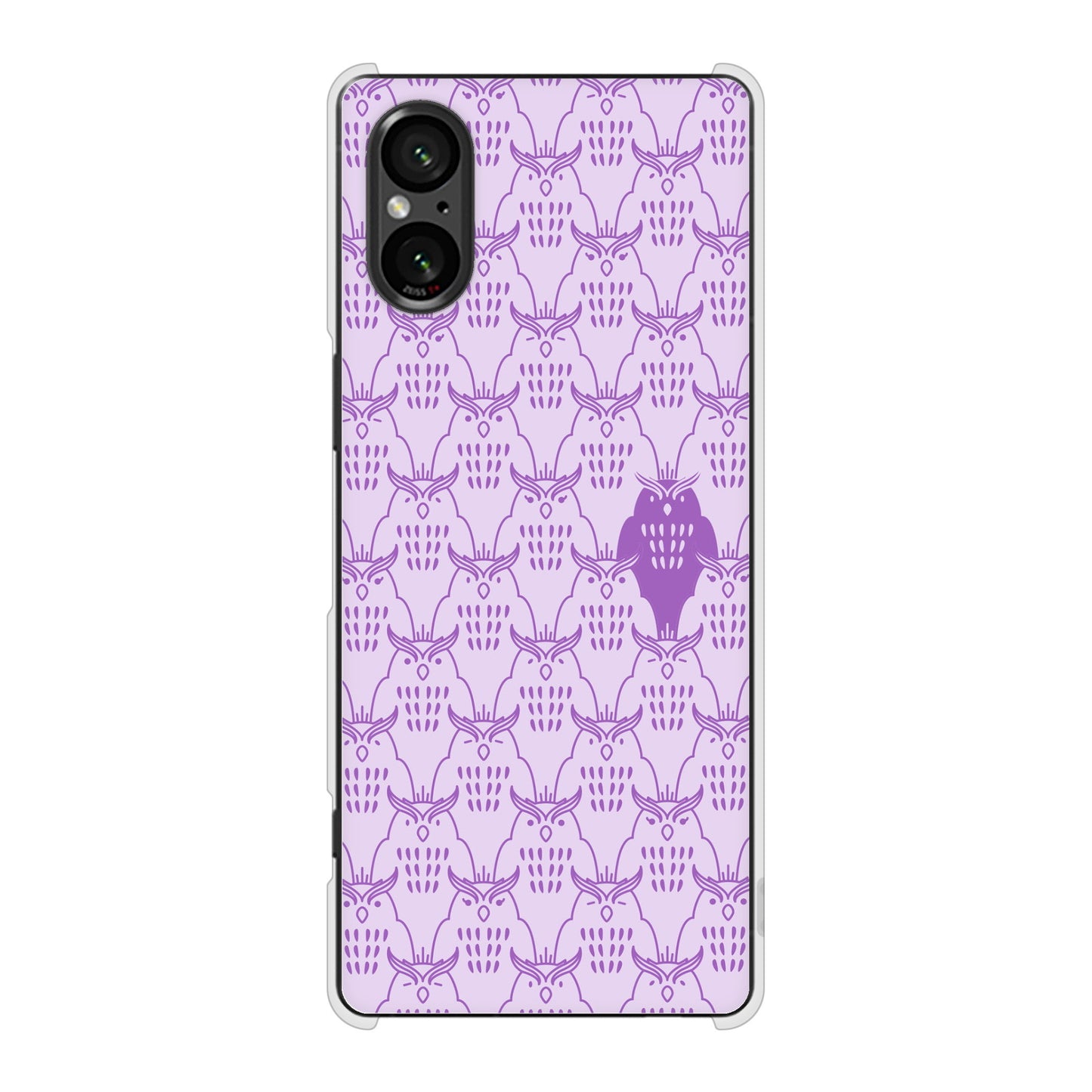 Xperia 5 V SO-53D docomo 高画質仕上げ 背面印刷 ハードケースパターンアニマル