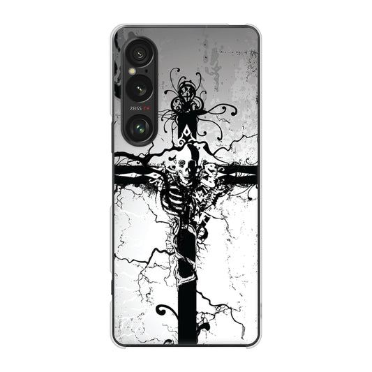Xperia 1 VI SOG13 au 高画質仕上げ 背面印刷 ハードケース 【432 張付の骸】