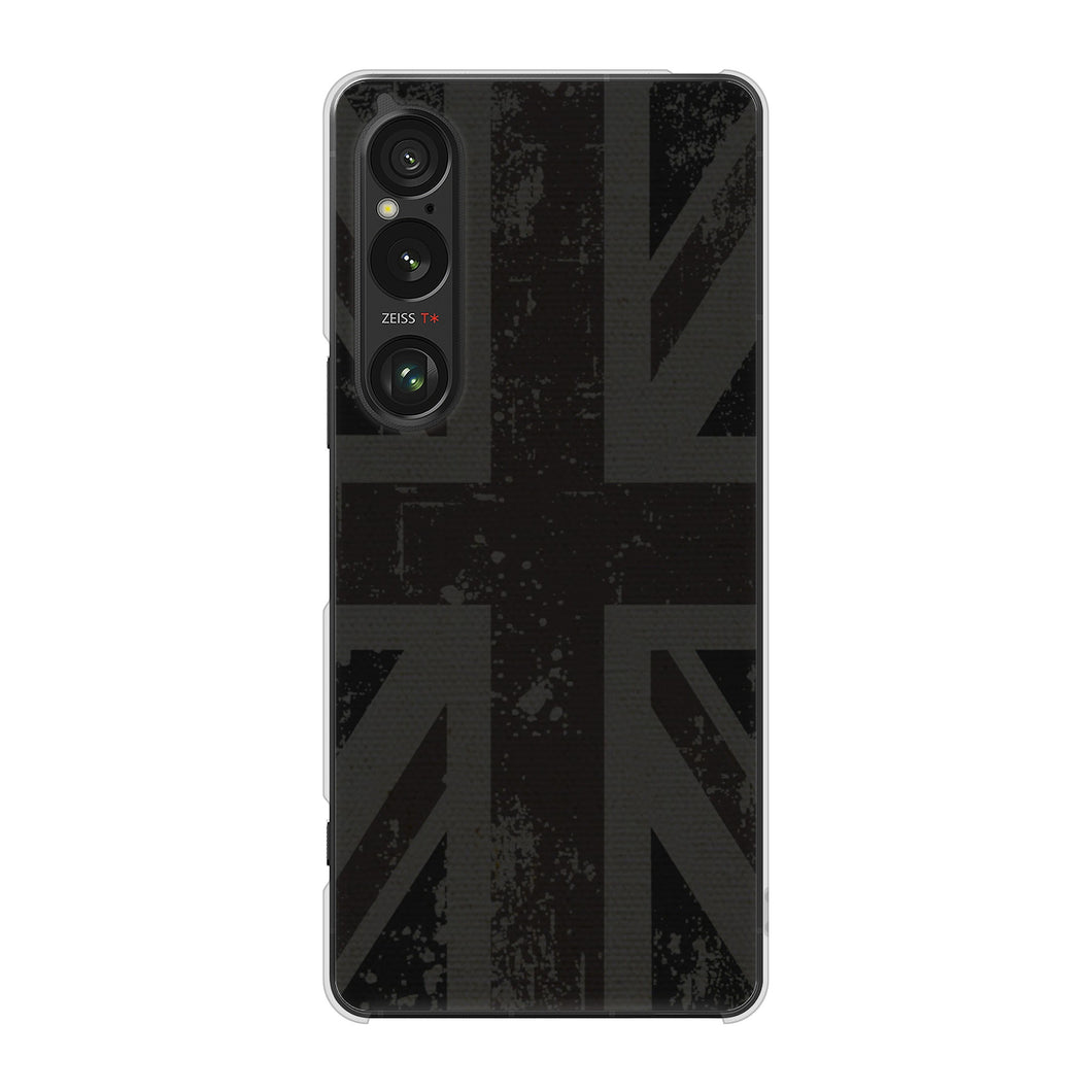 Xperia 1 VI SOG13 au 高画質仕上げ 背面印刷 ハードケースユニオンジャック