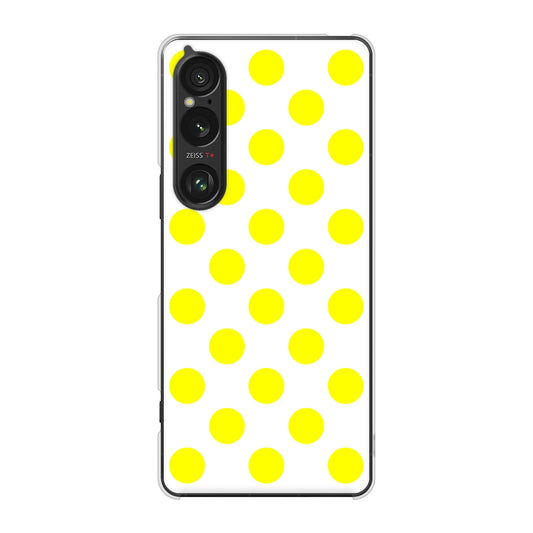 Xperia 1 VI SOG13 au 高画質仕上げ 背面印刷 ハードケースシンプルビッグ