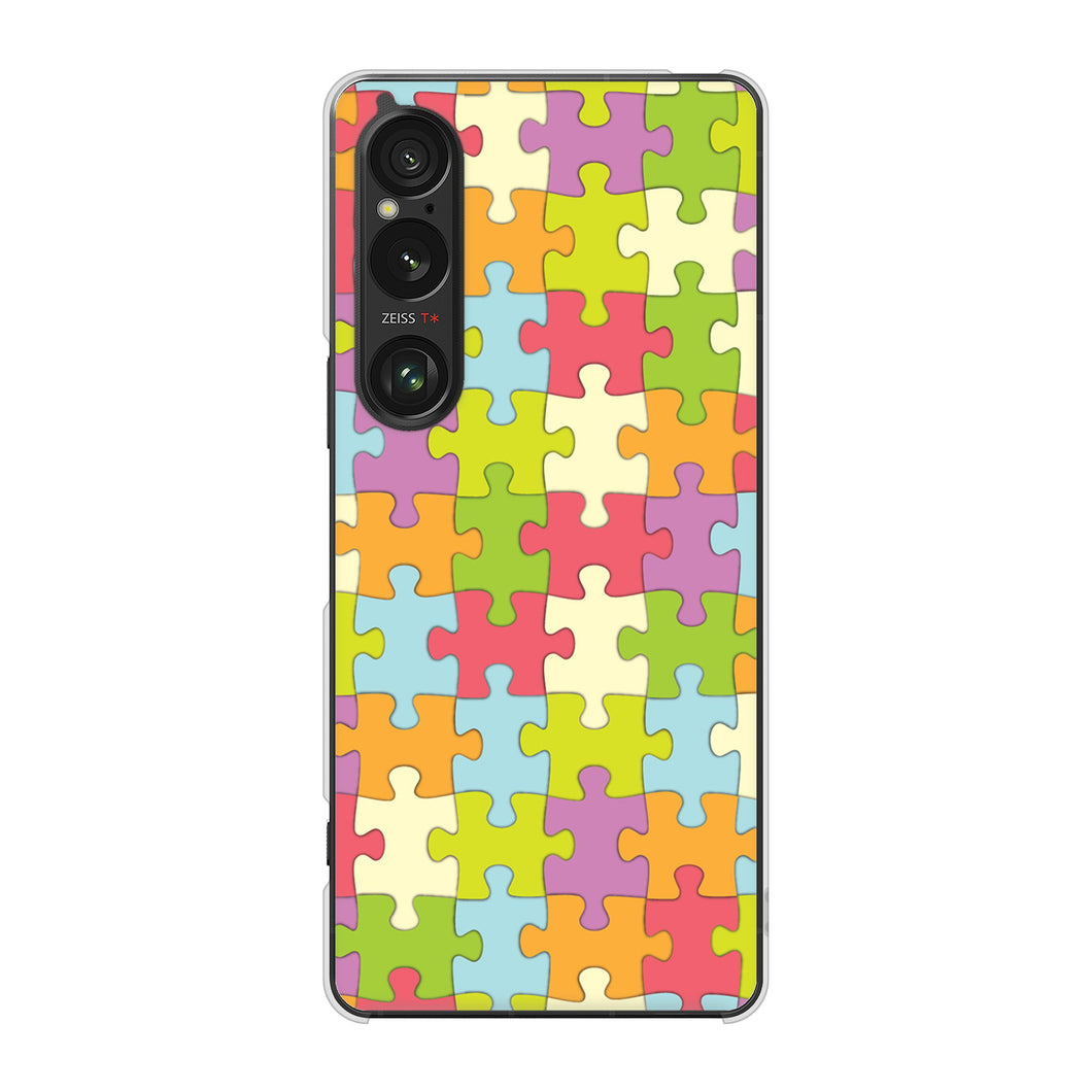 Xperia 1 VI SOG13 au 高画質仕上げ 背面印刷 ハードケースジグソーパズル