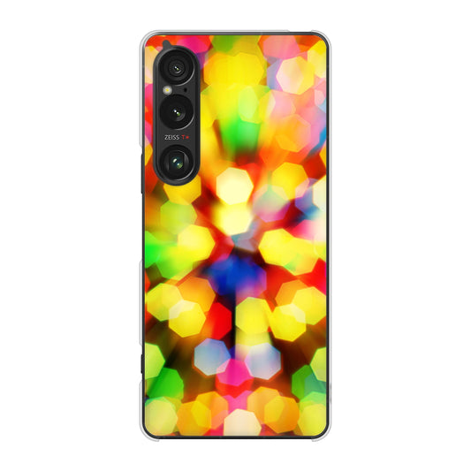 Xperia 1 VI SOG13 au 高画質仕上げ 背面印刷 ハードケース 【VA874 未来へのワープ】