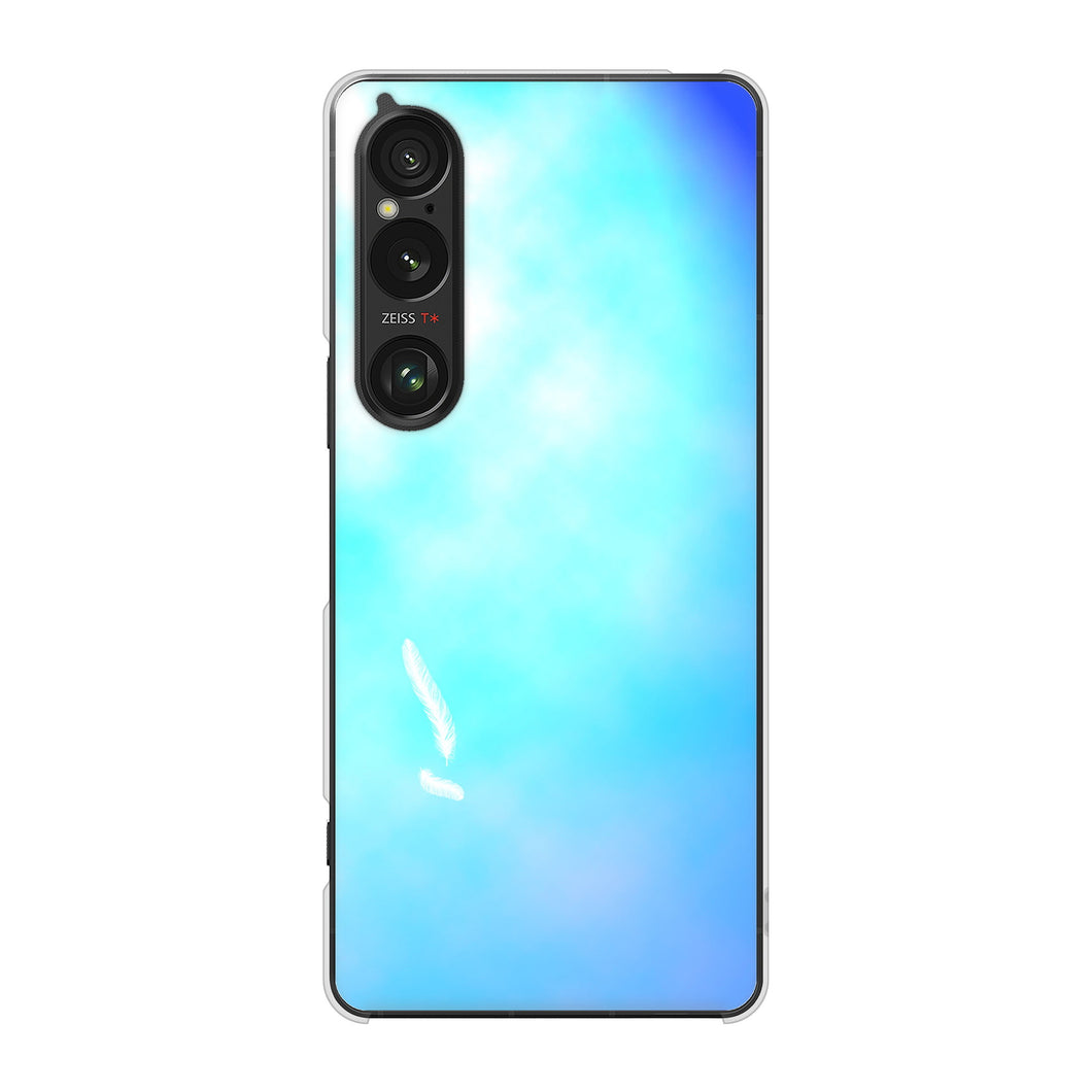 Xperia 1 VI SOG13 au 高画質仕上げ 背面印刷 ハードケースパステルアート