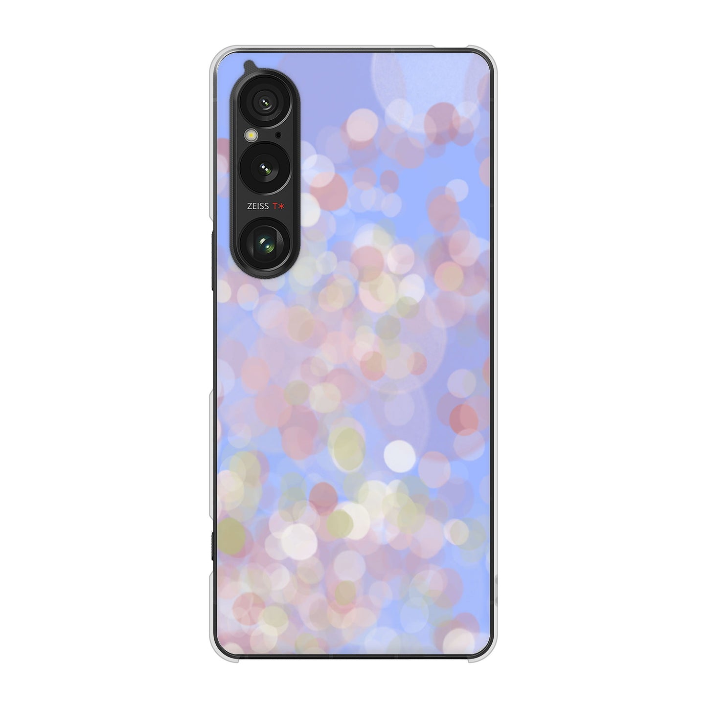 Xperia 1 VI SOG13 au 高画質仕上げ 背面印刷 ハードケースパステルアート