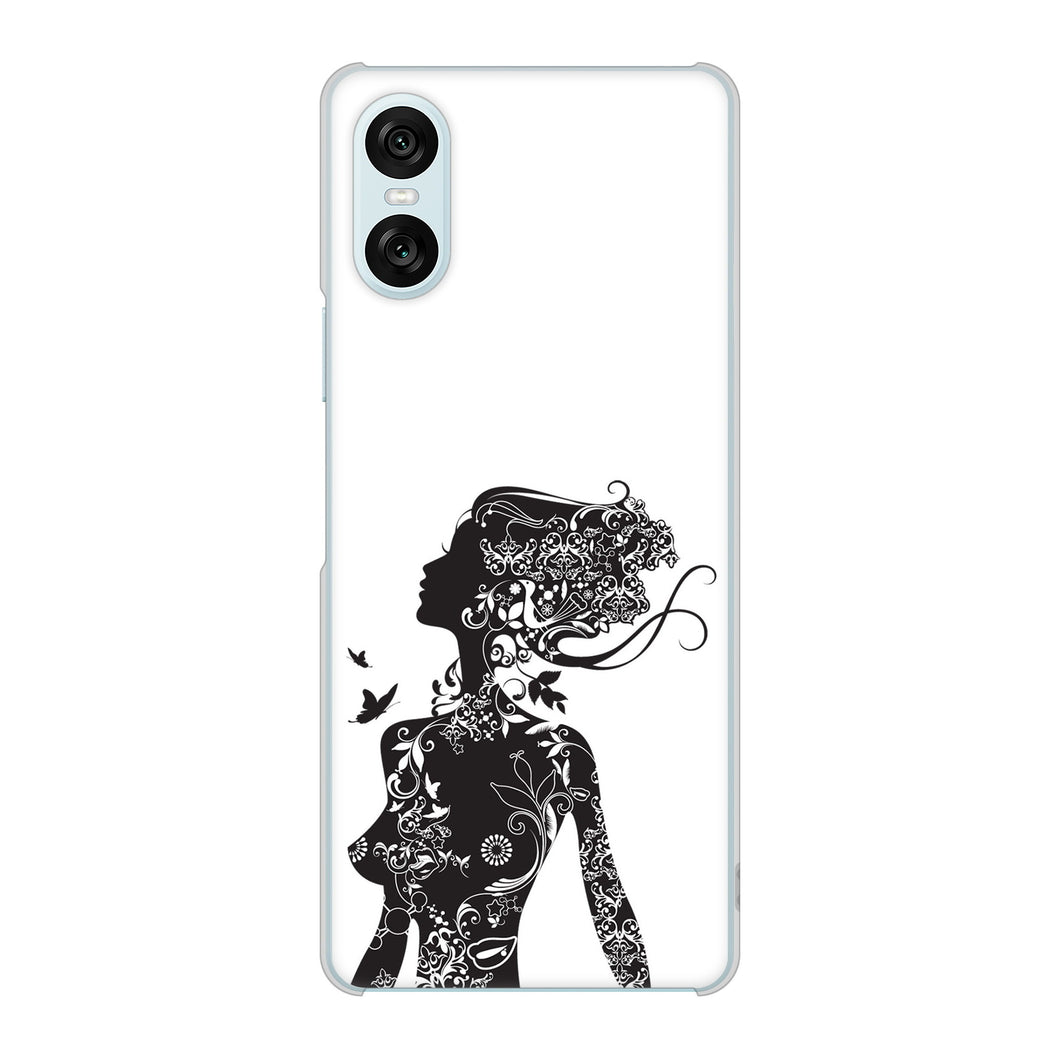 Xperia 10 VI SOG14 au 高画質仕上げ 背面印刷 ハードケース 【384 ボディアート】