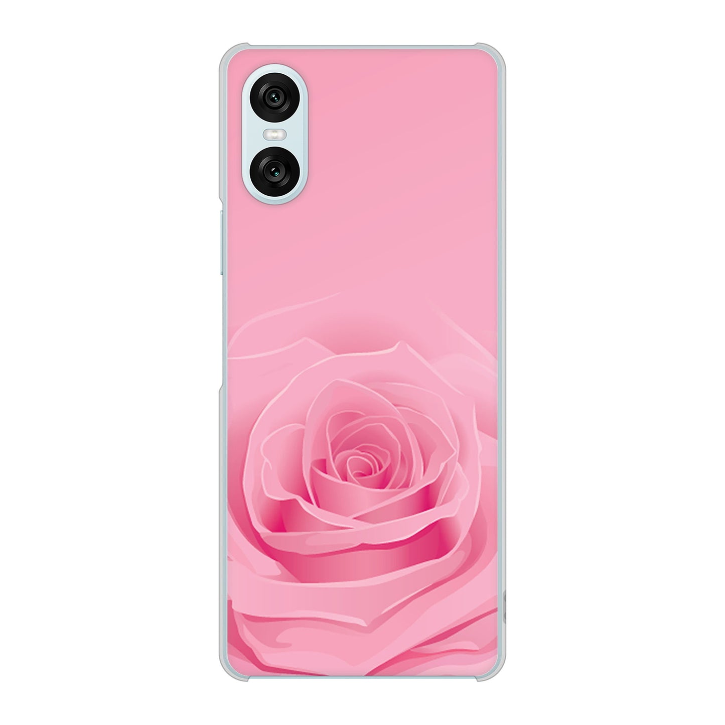 Xperia 10 VI SOG14 au 高画質仕上げ 背面印刷 ハードケースバラ