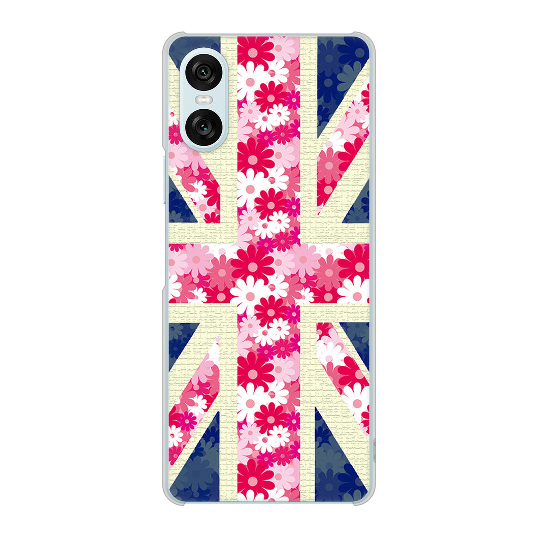 Xperia 10 VI SOG14 au 高画質仕上げ 背面印刷 ハードケースユニオンジャック