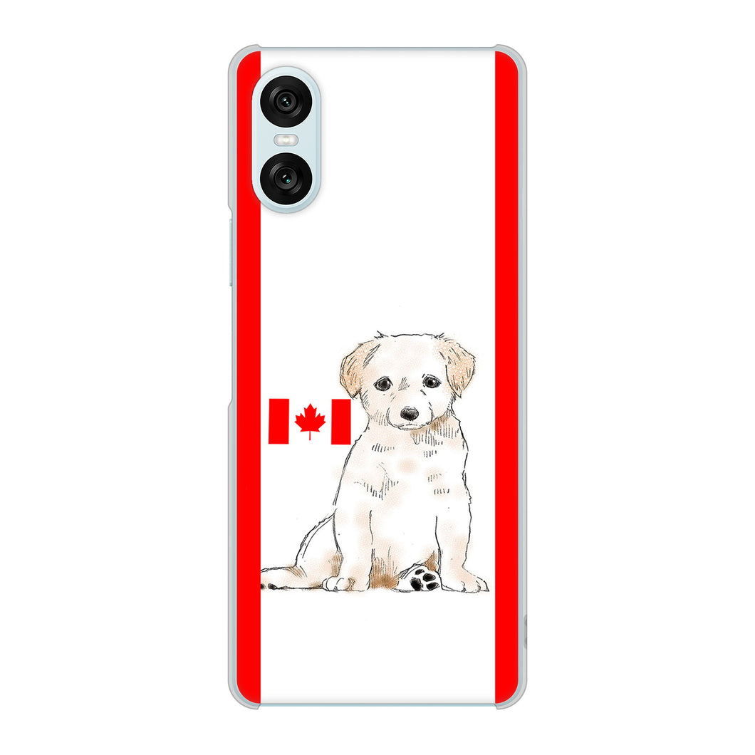 Xperia 10 VI SOG14 au 高画質仕上げ 背面印刷 ハードケースラブラドールレトリバー