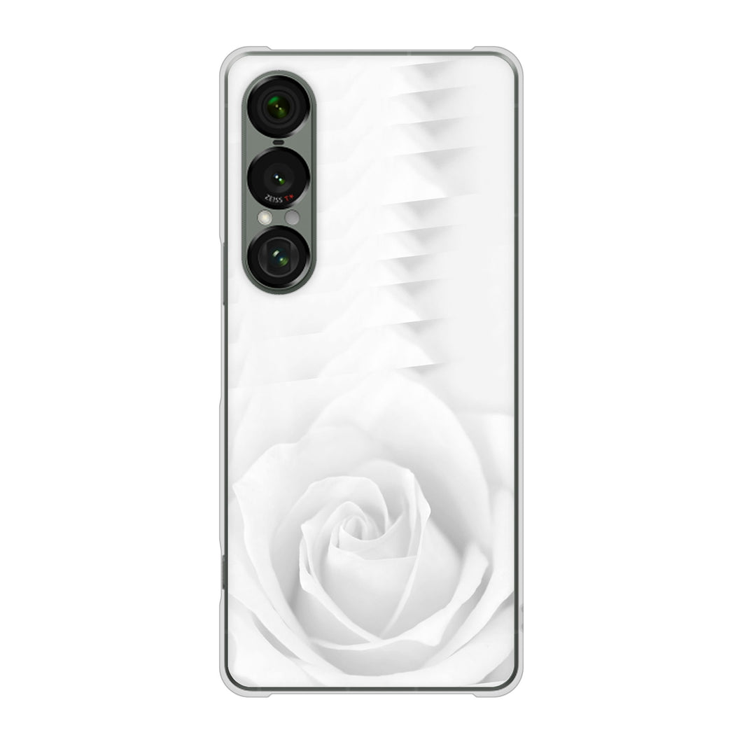 Xperia 1 VII SOG15 au 高画質仕上げ 背面印刷 ハードケースバラ