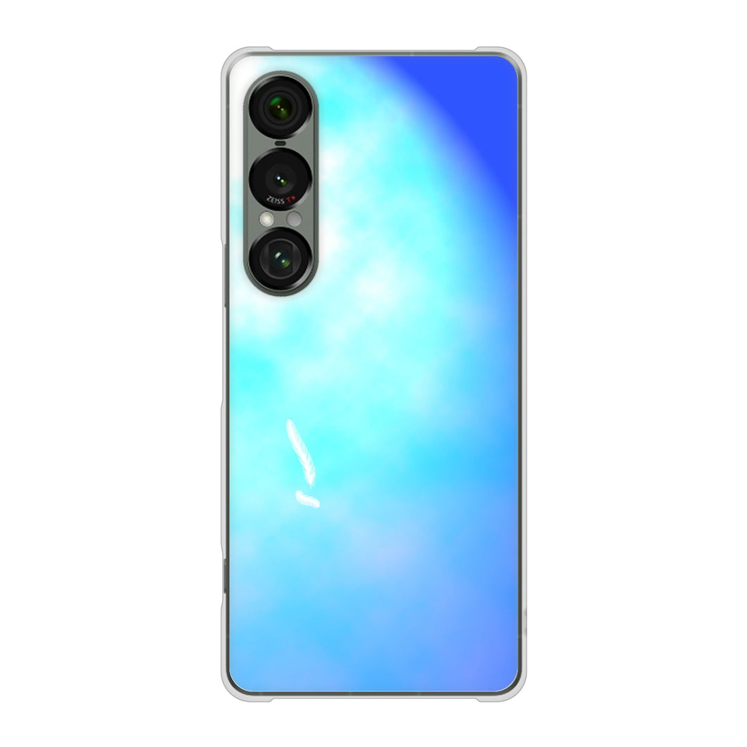 Xperia 1 VII SOG15 au 高画質仕上げ 背面印刷 ハードケースパステルアート