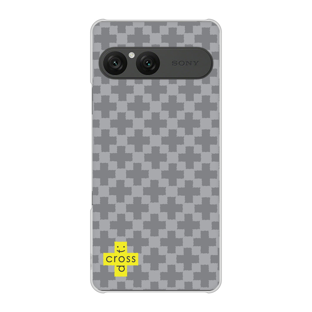 Xperia 10 VII SOG16 au 高画質仕上げ 背面印刷 ハードケースクロスドット