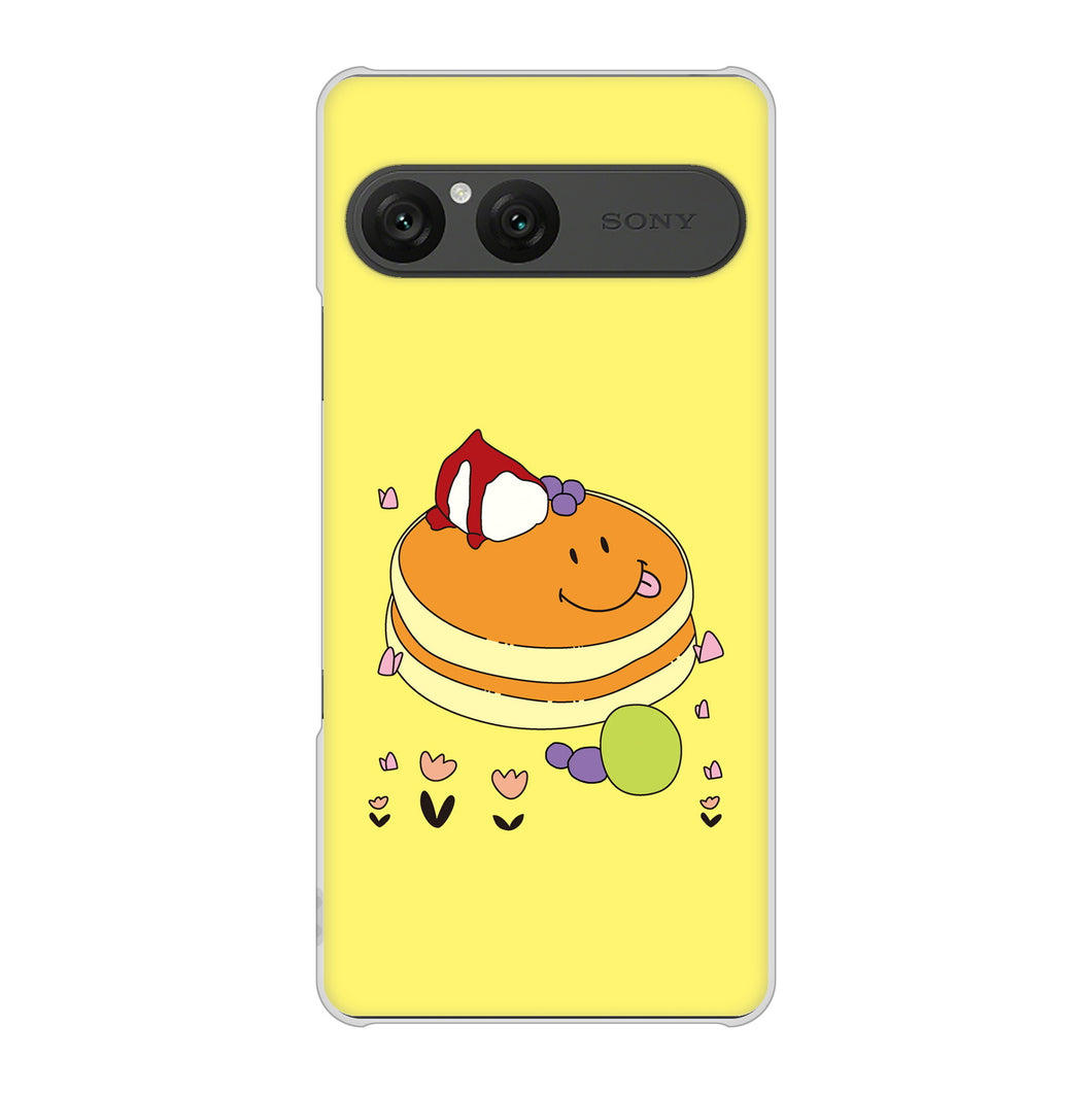 Xperia 10 VII SOG16 au 高画質仕上げ 背面印刷 ハードケーススイーツイラスト