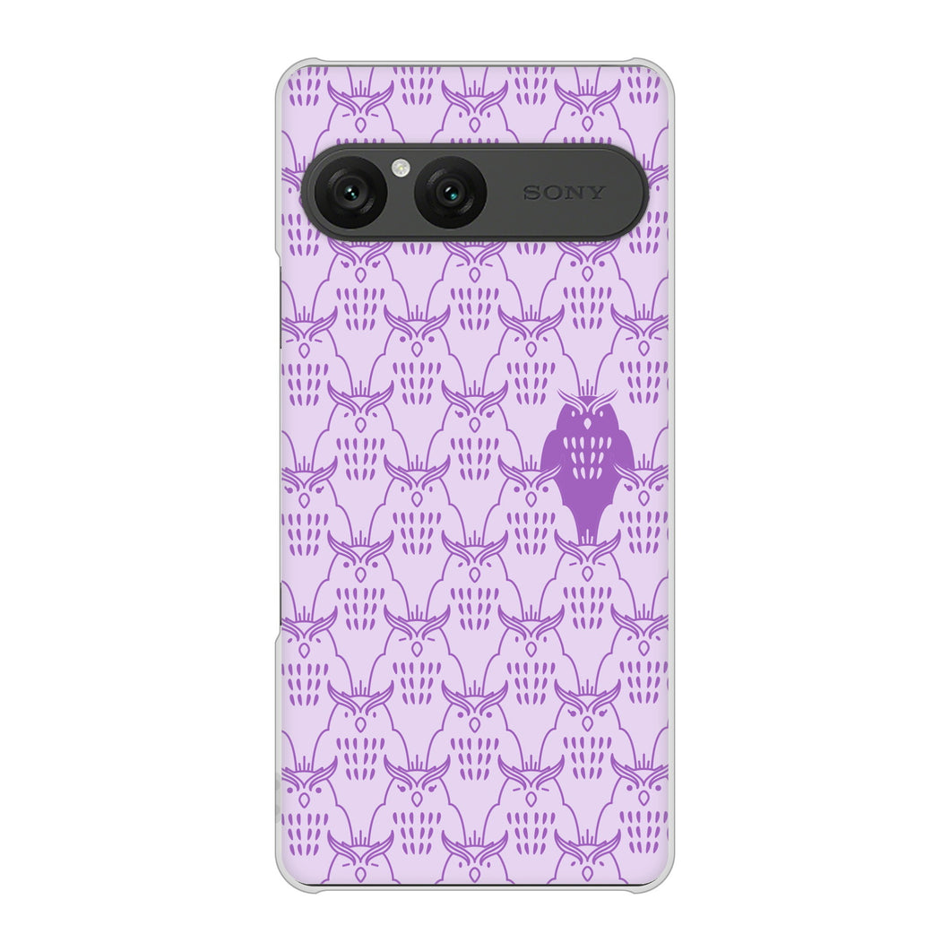 Xperia 10 VII SOG16 au 高画質仕上げ 背面印刷 ハードケースパターンアニマル