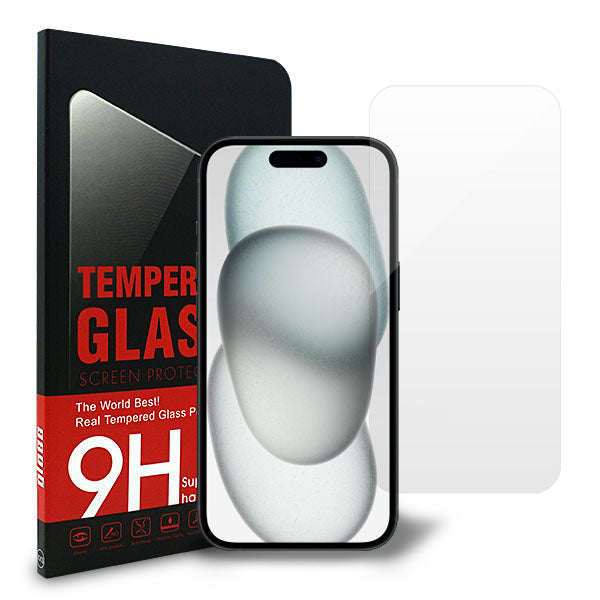 iPhone15 強化ガラス液晶保護フィルム
