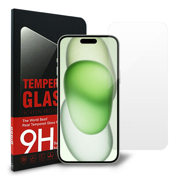 iPhone15 Plus 強化ガラス液晶保護フィルム