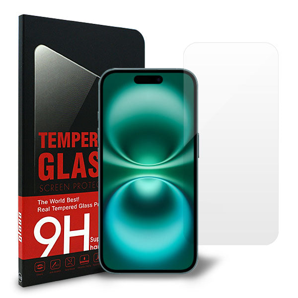 iPhone16 強化ガラス液晶保護フィルム