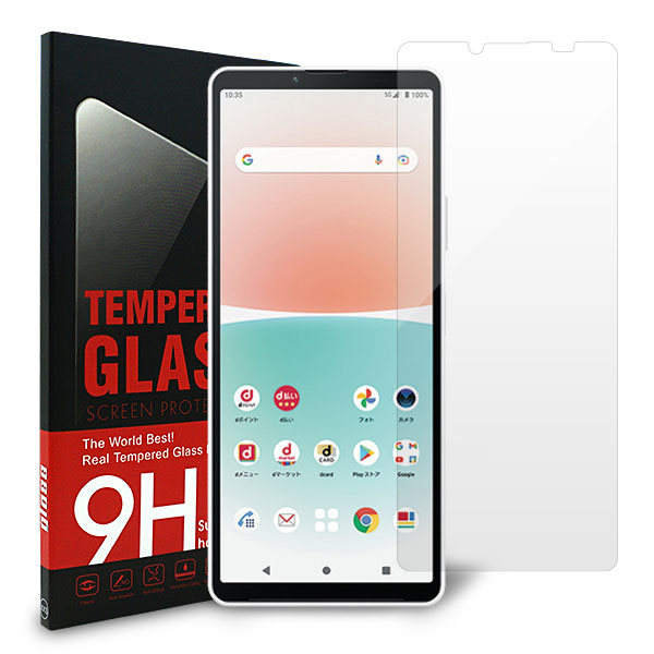 Xperia 10 IV SOG07 au 強化ガラス液晶保護フィルム