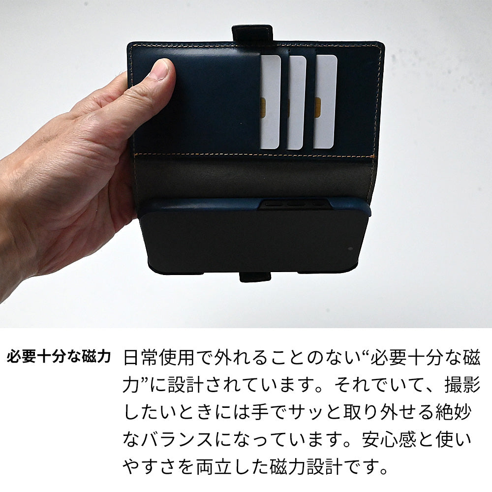 レンズ完全保護 栃木レザー 手帳型ケース MagSafe対応 CAMHIDE