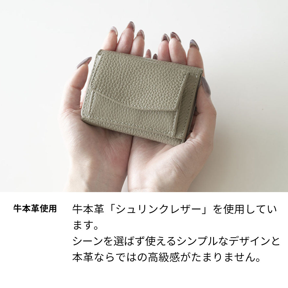 小さいミニ財布 レディース 本革 ミニウォレット くすみカラー Simple