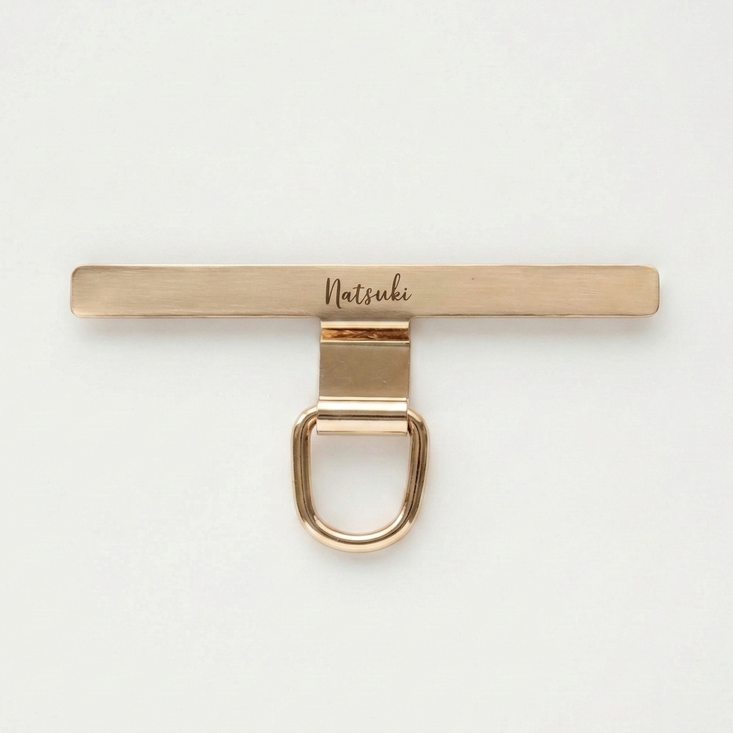 名入れ ステンレス ストラップホルダー