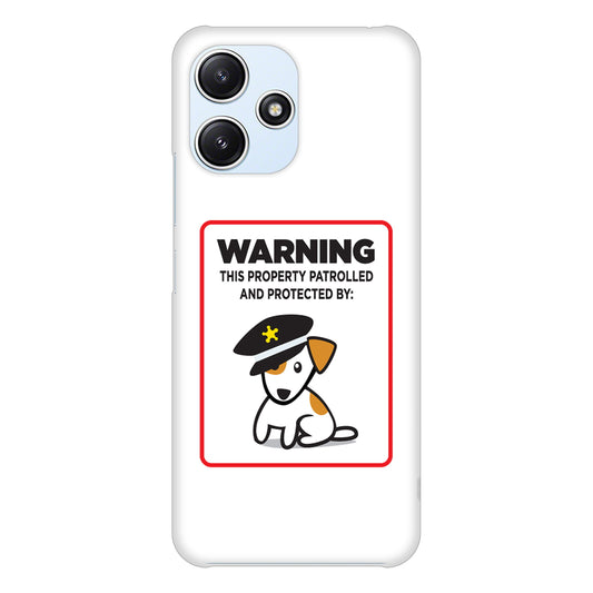 Redmi 12 5G XIG03 au 高画質仕上げ 背面印刷 ハードケース 【374 猛犬注意】