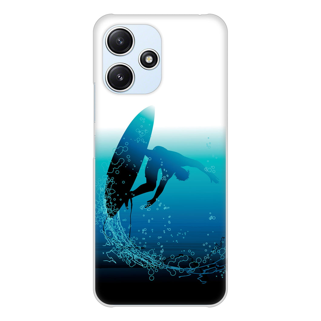 Redmi 12 5G XIG03 au 高画質仕上げ 背面印刷 ハードケース 【416 カットバック】