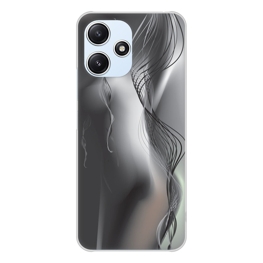 Redmi 12 5G XIG03 au 高画質仕上げ 背面印刷 ハードケース 【566 ボディウォール】