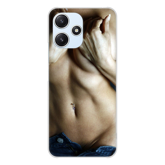 Redmi 12 5G XIG03 au 高画質仕上げ 背面印刷 ハードケース 【602 ボディライン】