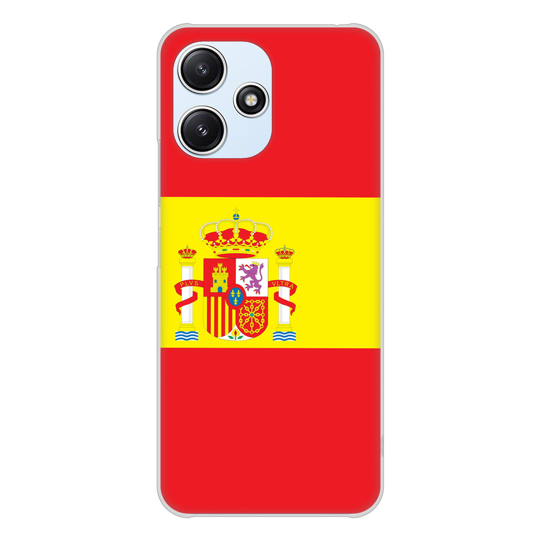 Redmi 12 5G XIG03 au 高画質仕上げ 背面印刷 ハードケース国旗