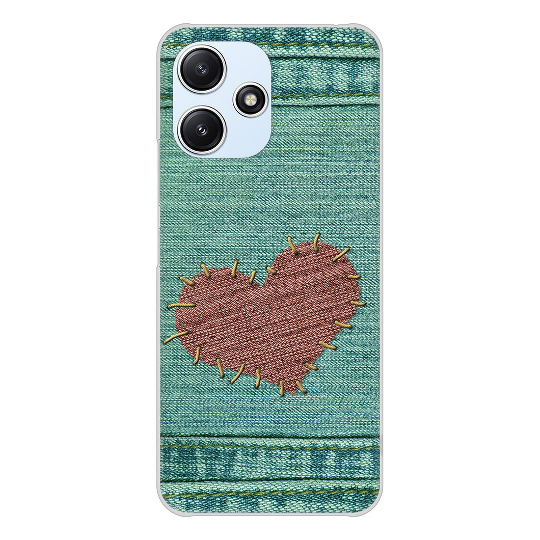 Redmi 12 5G XIG03 au 高画質仕上げ 背面印刷 ハードケースビッグハート