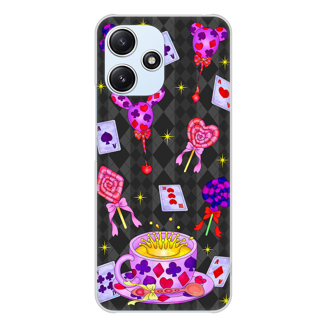 Redmi 12 5G XIG03 au 高画質仕上げ 背面印刷 ハードケースむかいあぐる トランプティー