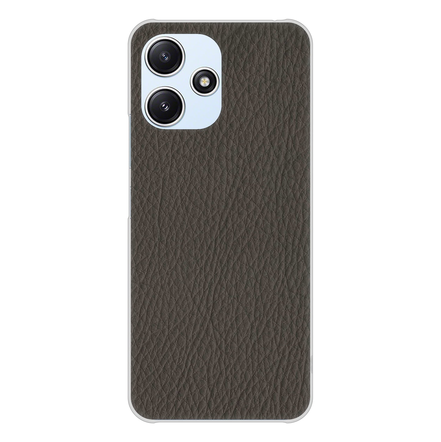Redmi 12 5G XIG03 au 高画質仕上げ 背面印刷 ハードケースレザー風