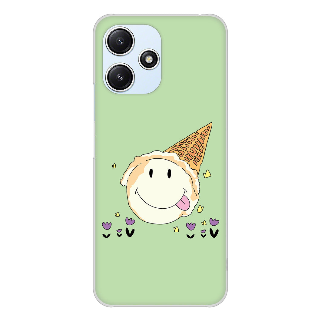 Redmi 12 5G XIG03 au 高画質仕上げ 背面印刷 ハードケーススイーツイラスト