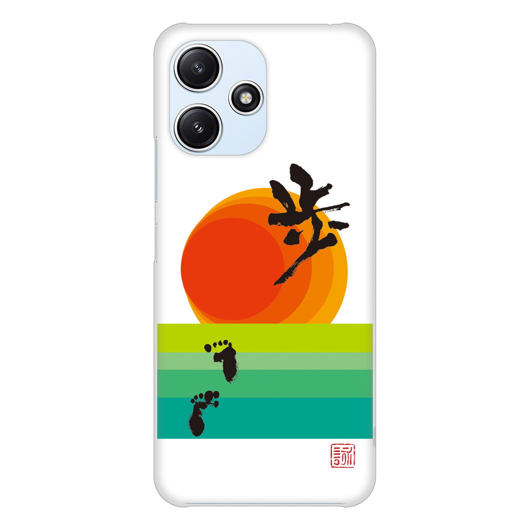 Redmi 12 5G XIG03 au 高画質仕上げ 背面印刷 ハードケース大野詠舟 デザイン筆文字