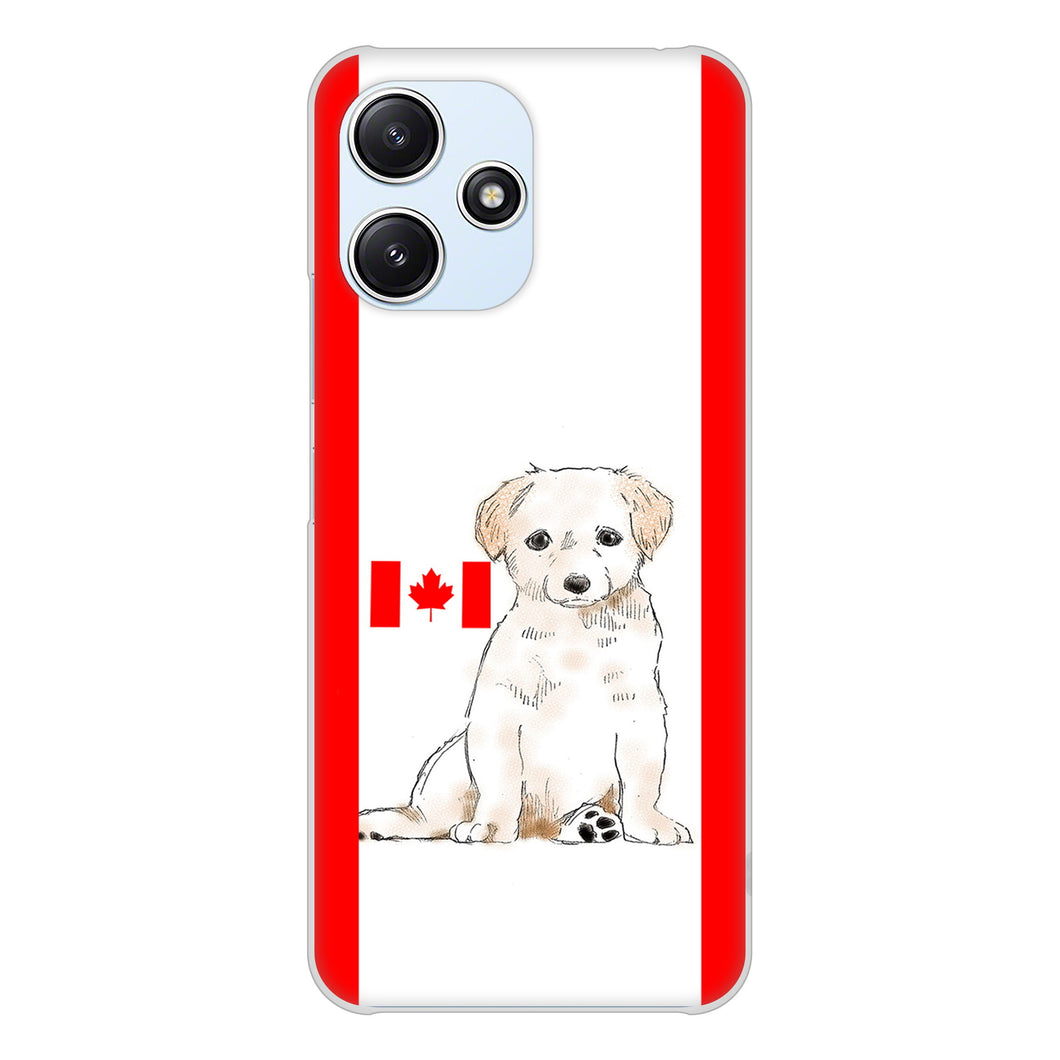 Redmi 12 5G XIG03 au 高画質仕上げ 背面印刷 ハードケースラブラドールレトリバー