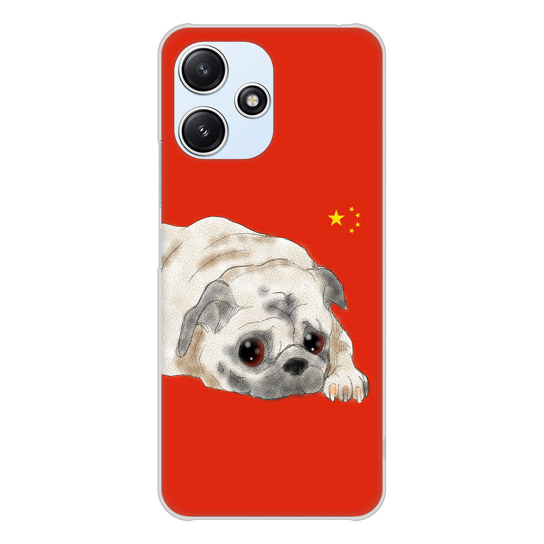 Redmi 12 5G XIG03 au 高画質仕上げ 背面印刷 ハードケースパグ