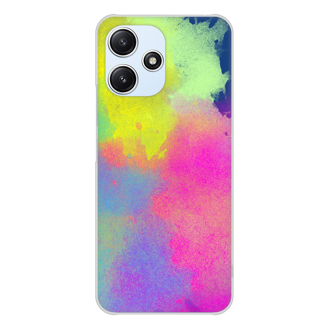 Redmi 12 5G XIG03 au 高画質仕上げ 背面印刷 ハードケースパステルアート