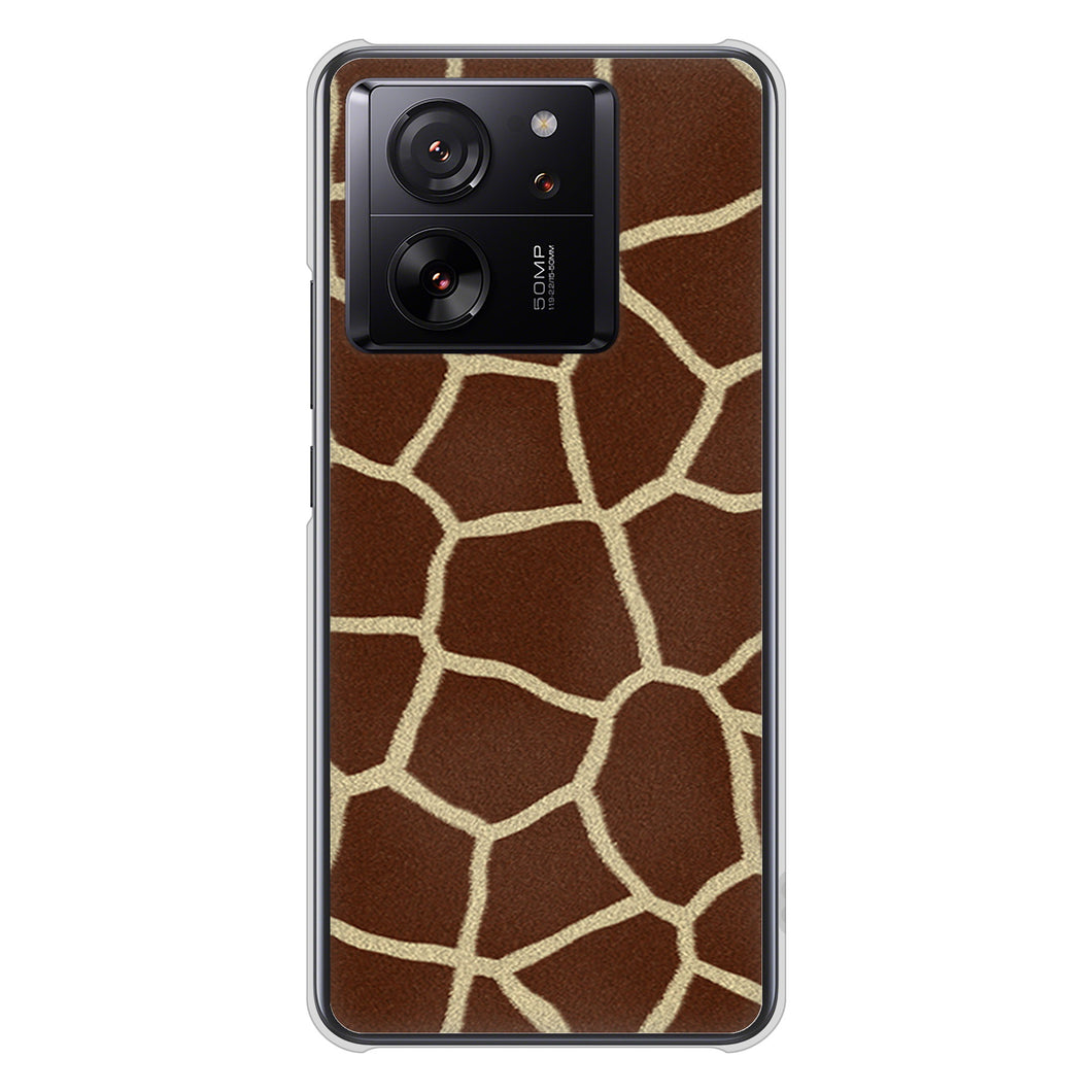 Xiaomi 13T XIG04 au 高画質仕上げ 背面印刷 ハードケースアニマル柄