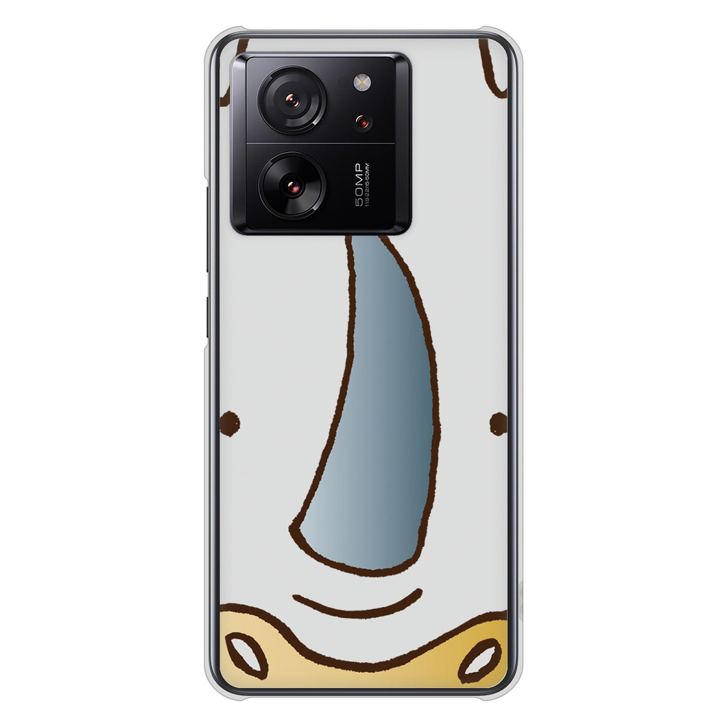 Xiaomi 13T XIG04 au 高画質仕上げ 背面印刷 ハードケースドアップアニマル