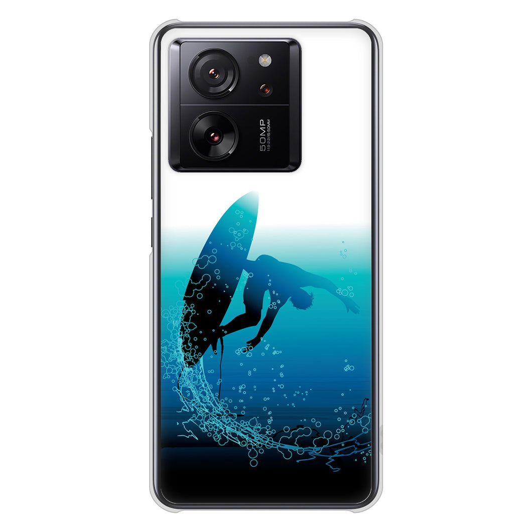 Xiaomi 13T XIG04 au 高画質仕上げ 背面印刷 ハードケース 【416 カットバック】