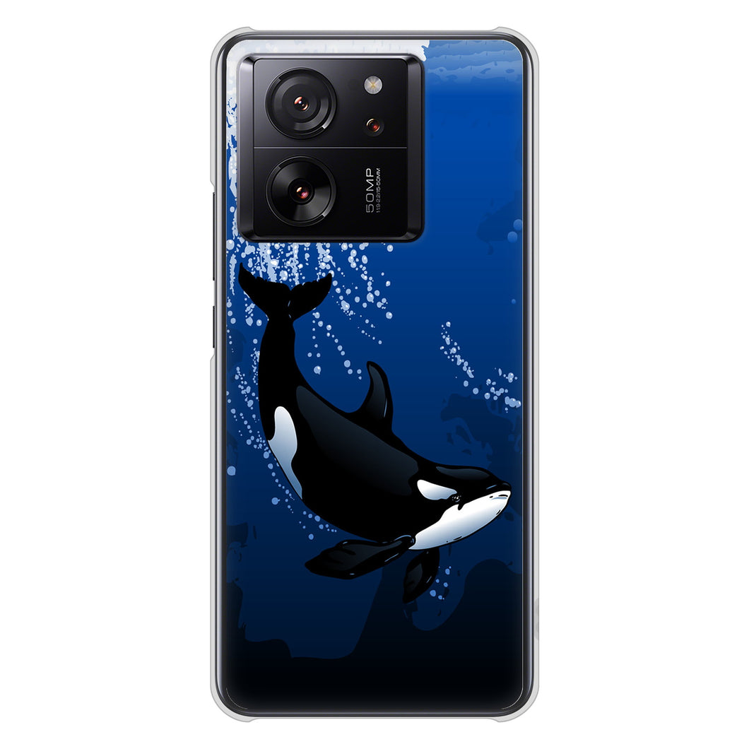 Xiaomi 13T XIG04 au 高画質仕上げ 背面印刷 ハードケース海の守り神