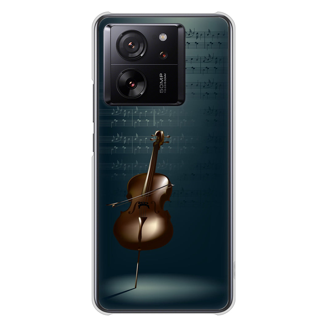 Xiaomi 13T XIG04 au 高画質仕上げ 背面印刷 ハードケース 【441 楽譜】