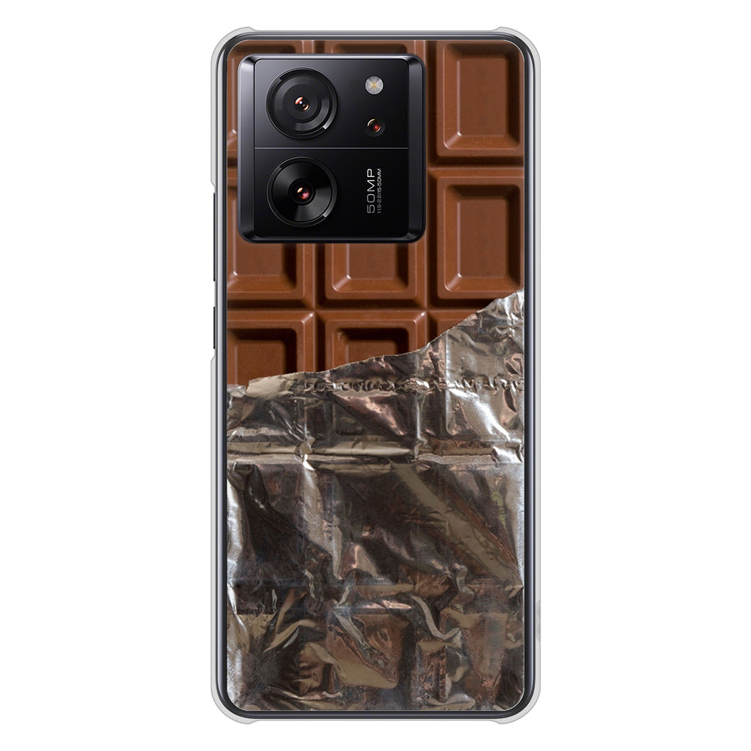 Xiaomi 13T XIG04 au 高画質仕上げ 背面印刷 ハードケース板チョコ