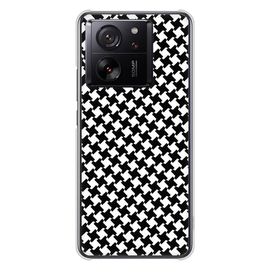 Xiaomi 13T XIG04 au 高画質仕上げ 背面印刷 ハードケース 【514 和柄&筆文字 風車】