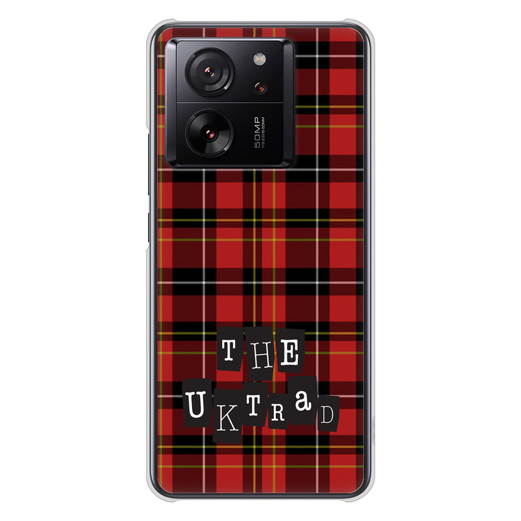 Xiaomi 13T XIG04 au 高画質仕上げ 背面印刷 ハードケース 【547 THEチェック】