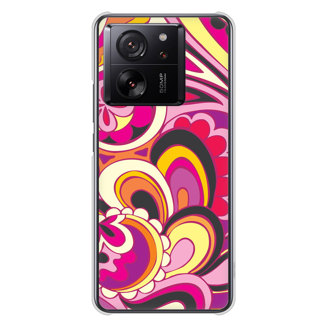 Xiaomi 13T XIG04 au 高画質仕上げ 背面印刷 ハードケース 【586 ブローアップカラー】