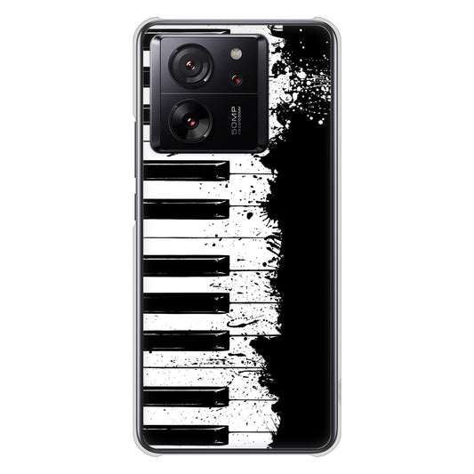 Xiaomi 13T XIG04 au 高画質仕上げ 背面印刷 ハードケースピアノ