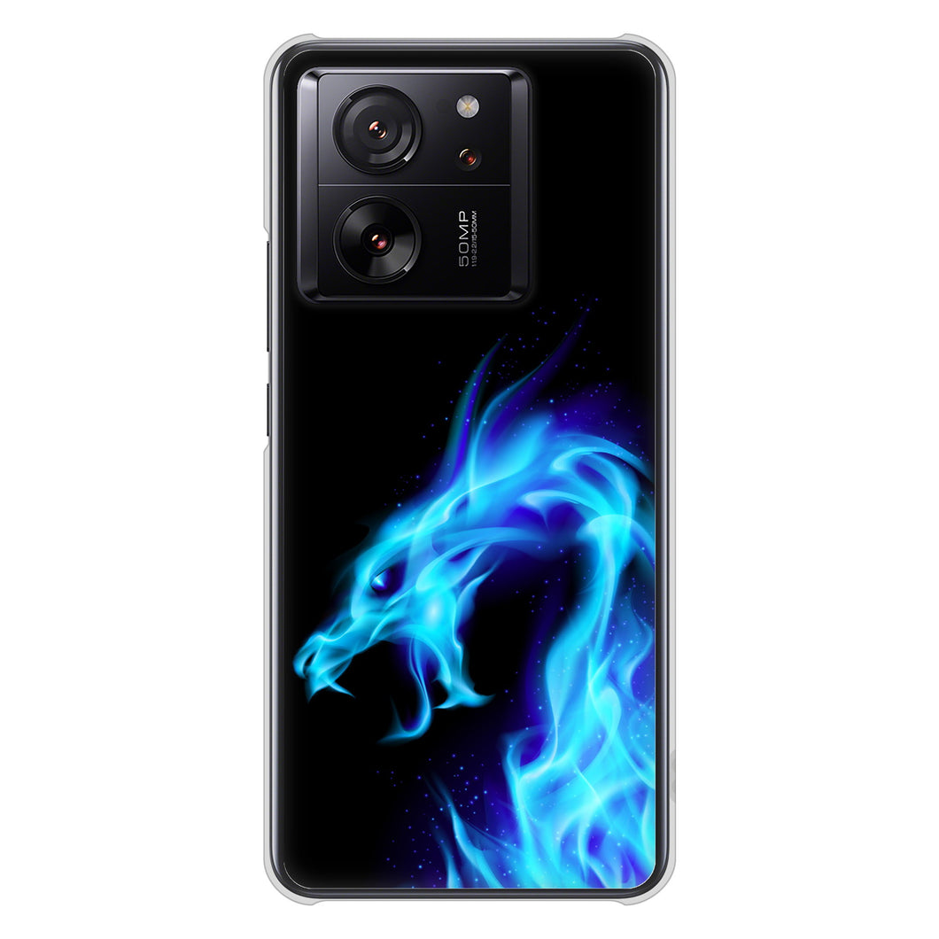 Xiaomi 13T XIG04 au 高画質仕上げ 背面印刷 ハードケースドラゴン