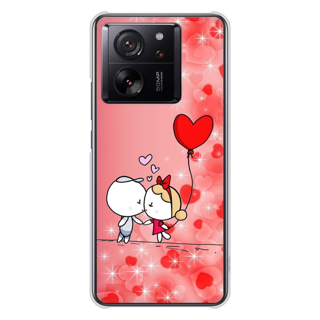 Xiaomi 13T XIG04 au 高画質仕上げ 背面印刷 ハードケースカップル