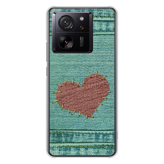Xiaomi 13T XIG04 au 高画質仕上げ 背面印刷 ハードケースビッグハート